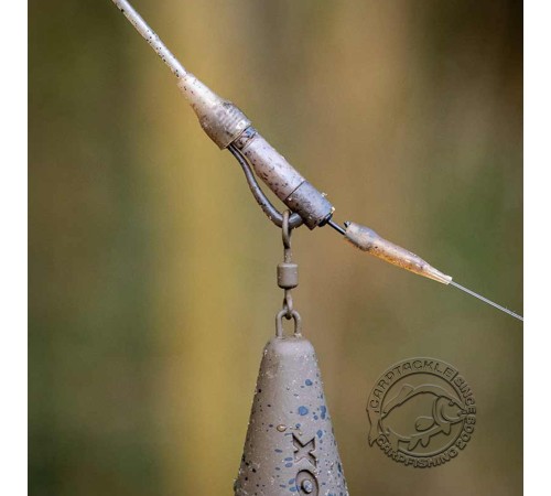 Готовые оснастки на монтажной трубке с безопасной клипсой FOX Edges Tubing Lead Clip Ready Rig 3шт