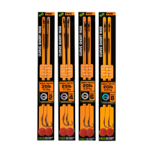 Готовые поводки Fox EDGES Curve Short Rigs №4 25lb