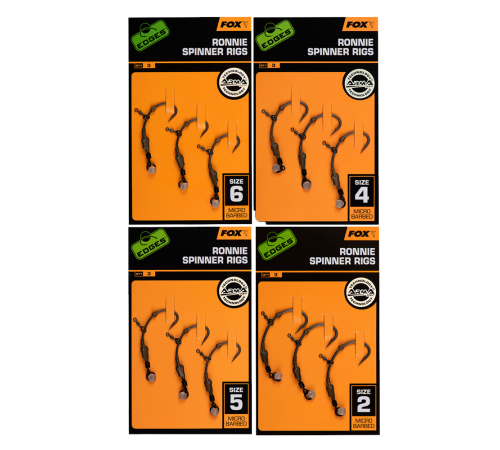 Готовая оснастка Fox Ronnie Spinner Rigs 