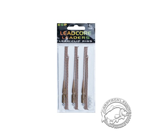 Набор готовых оснасток ESP Leadcore Lead Clips