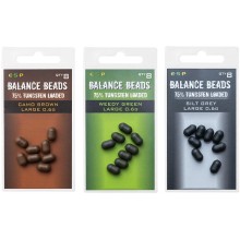 Бусины утяжеленные E-S-P Tungsten Loaded Balance Beads Large 0,6g Weedy Green