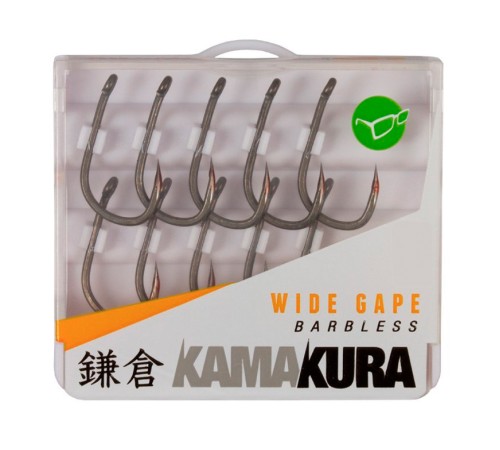 Крючок Korda Kamakura Wide Gape Barbless