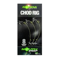 Готовый поводок KORDA Chod Rig Long Barbless 2.5см №8 3шт безбородый