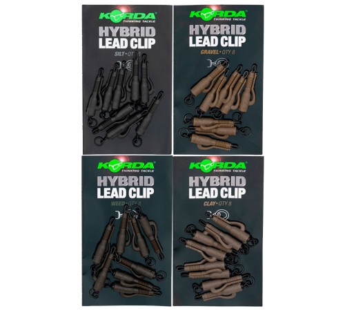 Клипса безопасная с кольцом KORDA Hybrid Lead Clips