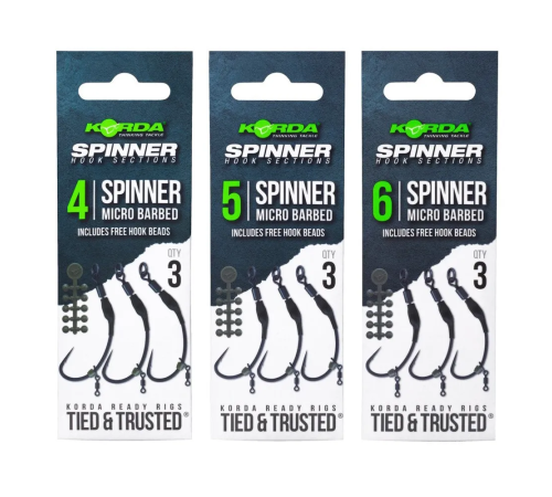 Готовая оснастка Korda Spinner Hook Sections Spinner