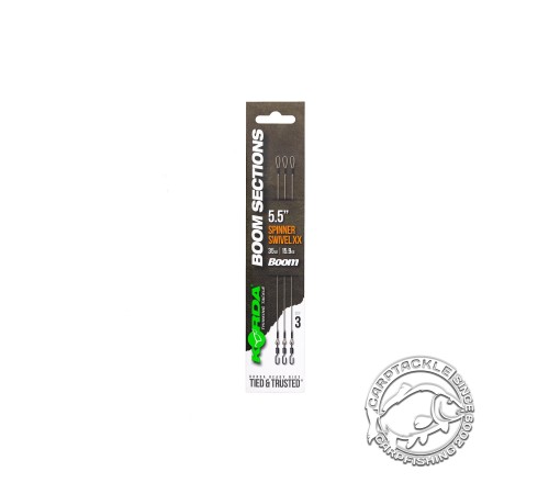 Отвод с быстросъемным вертлюгом KORDA Booms Spinner Swivel XX