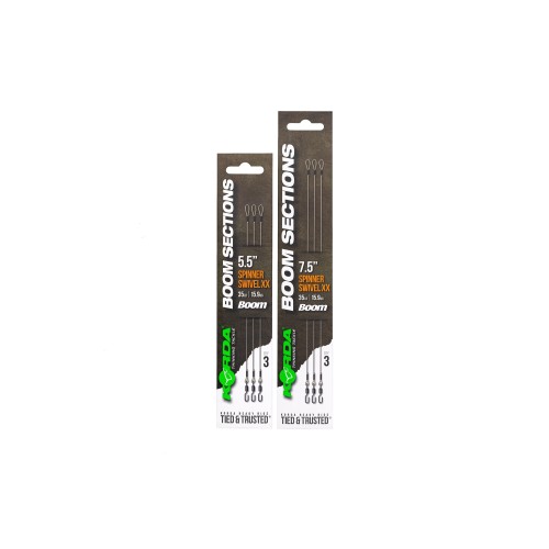 Отвод с быстросъемным вертлюгом KORDA Booms Spinner Swivel XX