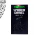 Вертлюг с быстросъемом Korda Spinner Swivels №11