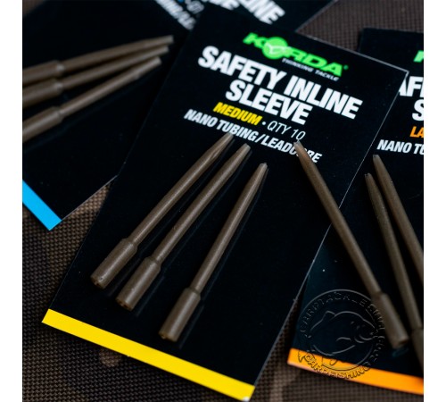 Вставка для грузил инлайн KORDA Safety Inline Sleeve  Nano Tubing leadcore