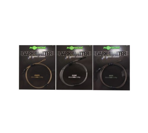 Готовый монтаж KORDA Dark Matter Leader QC Swivel