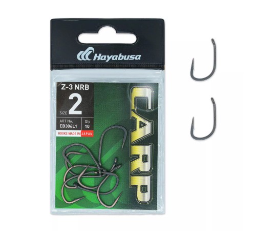 Крючки с никелевым покрытием Hayabusa Z-3