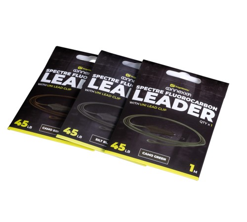 Готовая оснастка Ridge Monkey Spectre Fluorocarbon Uni Lead Clip Leader