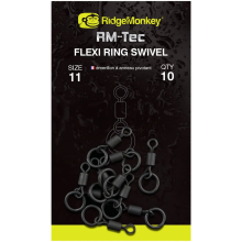 Вертлюг с кольцом RidgeMonkey Connexion Flexi Ring Swivel №11