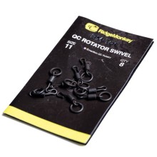 Вертлюг с кольцом и быстросъемом RidgeMonkey RM-Tec QC Rotator Swivels