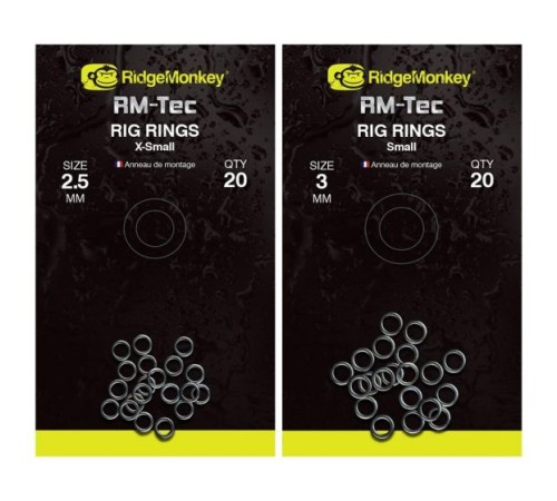 Стальные колечки Ridge Monkey Connexion Rig Rings