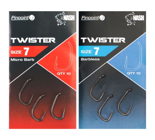 Крючки Nash Pinpoint Twister