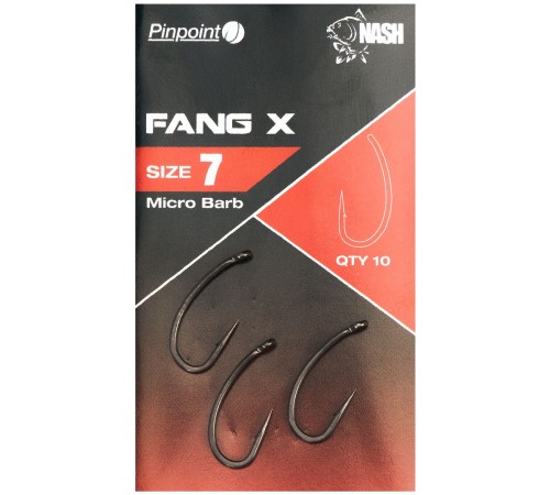 Крючки Nash Pinpoint Fang X