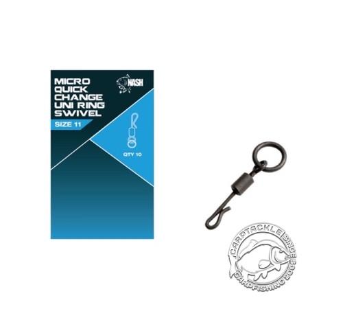 Вертлюг для оснастки Вертолет Nash Quick Change Uni Ring Swivel