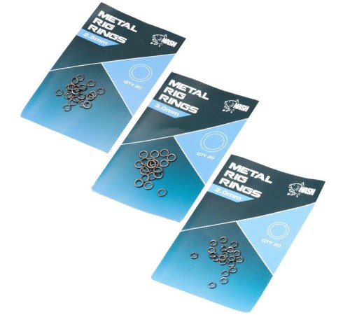 Стальные колечки Nash Metal Rig Rings