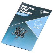 Стальные колечки Nash Metal Rig Rings 2.5mm