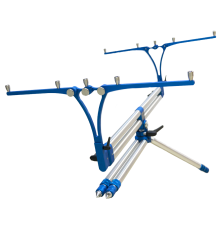 Род-под на четыре удилища Meccanica Vadese Revolution 4 Rod Steel / Blue