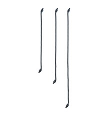 Цепочка Solar Black Stainless Chain Plastic Ended