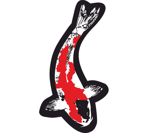 Наклейка Carp Koi