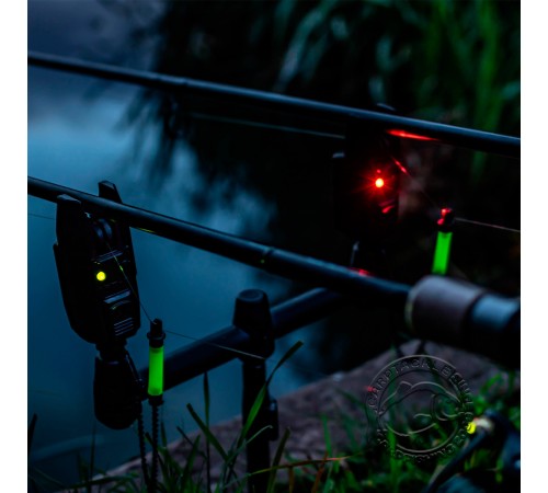 Сигнализаторы полевки на 3 удилища Korum KBI-R 3-Rod Alarm Presentation Set