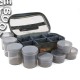 Сумка с 8 банками Fox Camolite Glug 8 Pot Case