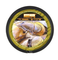 Шок лидер/Поводковый материал PB Products Mussel 2 tone 35lb 20 m