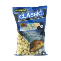 Тонущие бойлы Fun Fishing Classic Tiger Chocolate 15mm 2kg