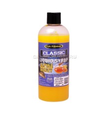 Высокоатрактивный сироп Fun Fishing Classic Liquid Syrup Alpine Honey 500ml альпийский мед