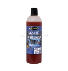 Высокоатрактивный ликвид Fun Fishing Classic Liquid Syrup Ecrevisse Calamar 500ml Кальмар