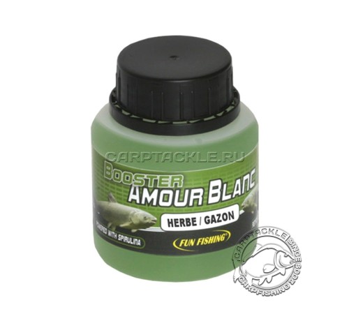 Дип Fun Fishing Amour Blanc Booster Herbe Gazon 100ml