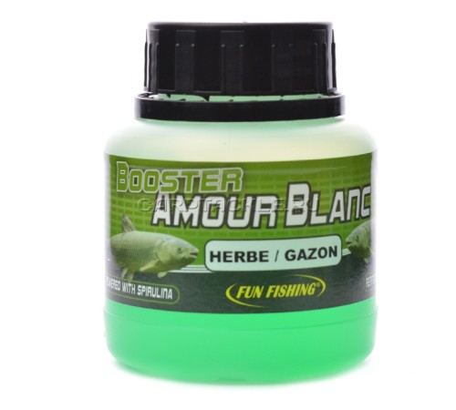 Дип Fun Fishing Amour Blanc Booster Herbe Gazon 100ml