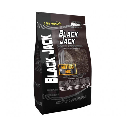 Прикормочная смесь Fun Fishing Method Mix Black Jack 2.5kg