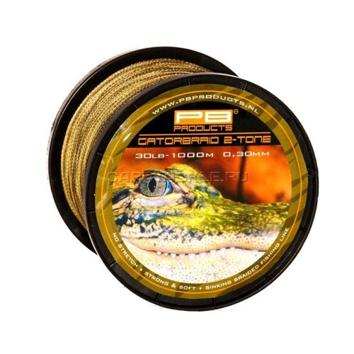 Леска плетеная PB Products GATOR BRAID 0,30mm/30lb - 1000m