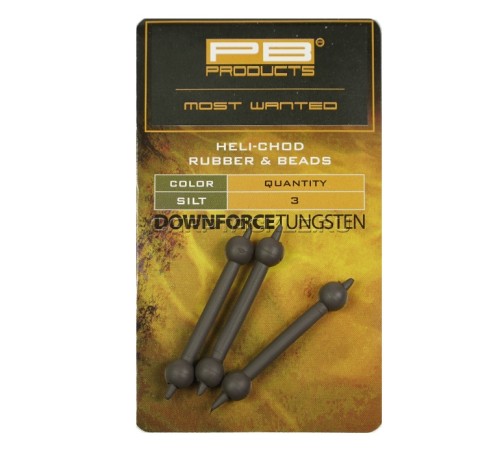 Набор для оснастки Вертолет утяжеленный PB Products DT Heli-Chod Rubber & Beads