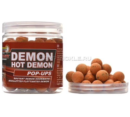 Плавающие бойлы 14мм Star Baits Hot Demon Pop-Ups 14mm Специи