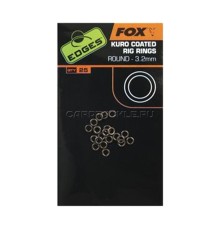 Стальные колечки Fox EDGES™ KURO COATED RIG RINGS 3,2