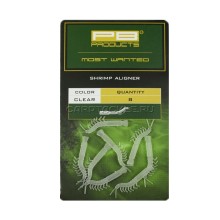 Изогнутая трубка для крючка PB Products Aligner Clear креветка