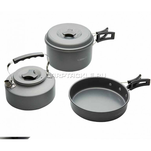 Набор посуды три предмета Trakker Armolife Complete Cookware Set