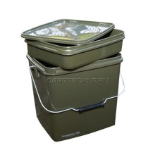 Ведро с вставкой 13л Trakker OLIVE SQUARE CONTAINER