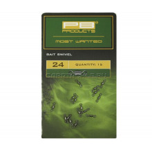 Мини вертлюг PB Products Bait Swivel №24