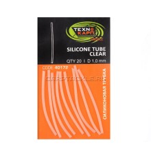 Силиконовая трубка прозрачная Texnokarp d 1.0мм 20шт