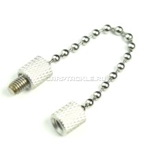 Цепочка Cygnet Clinga Balls Silver + Silver Ends 3inch 75mm
