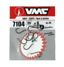 Крючки карповые размер №6 VMC 7104 BN