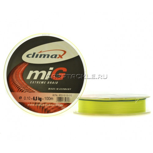 Шнур Climax Mig Braid NG Fluo-Yellow