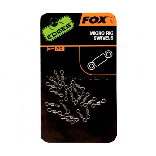 Микро вертлюги Fox EDGES Micro Rig Swivels