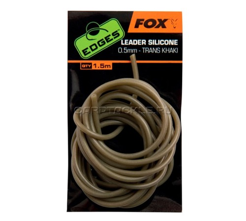 Силиконовая трубка FOX EDGES Trans Khaki 0.5mm